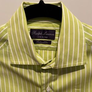 EUC Ralph Lauren Purple Label Button Down Shirt - M 15 neck